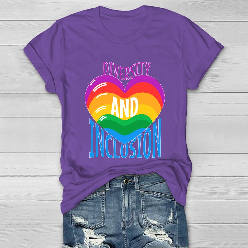 Diversity And Inclusion Healthwear T-shirt