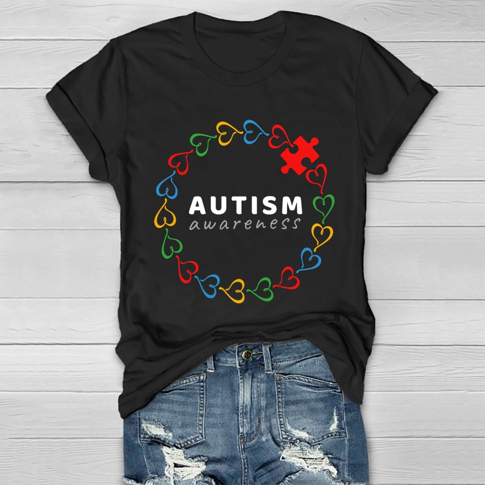 Autism Awareness Loving Healthwear T-shirt
