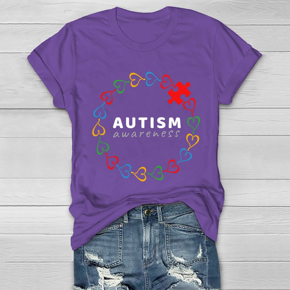 Autism Awareness Loving Healthwear T-shirt
