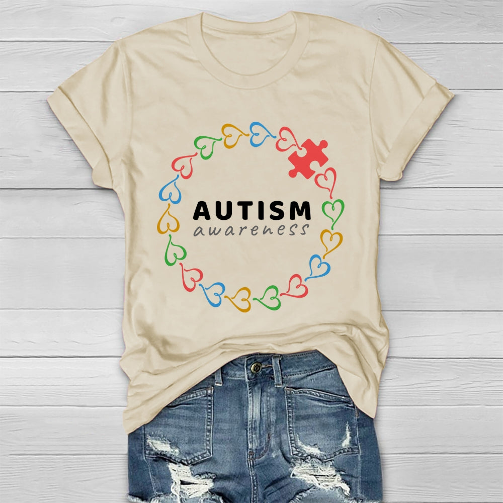 Autism Awareness Loving Healthwear T-shirt