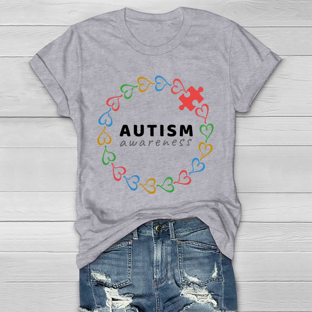 Autism Awareness Loving Healthwear T-shirt