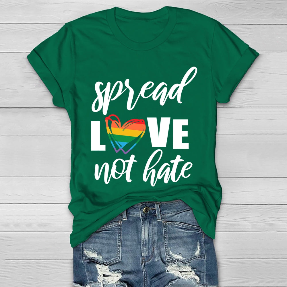 Spread Love Not Hate Healthwear T-shirt