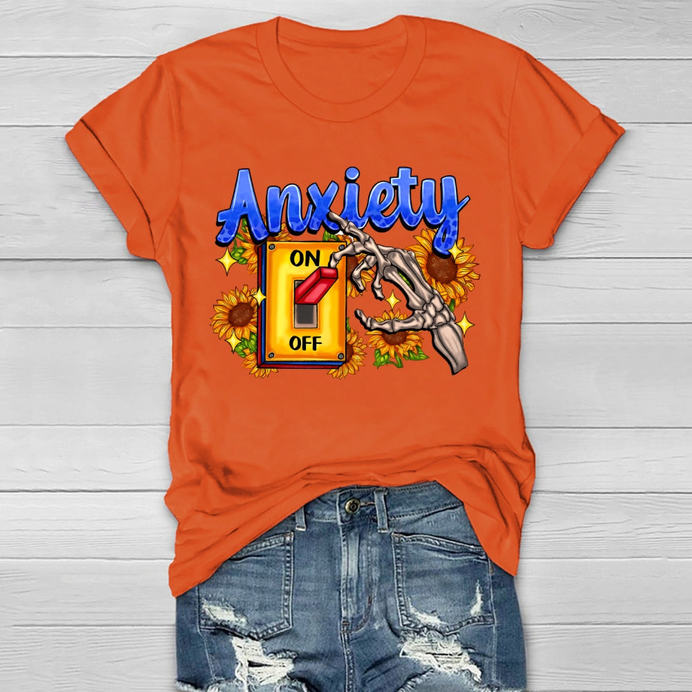 Anxiety On Off Healthwear T-shirt