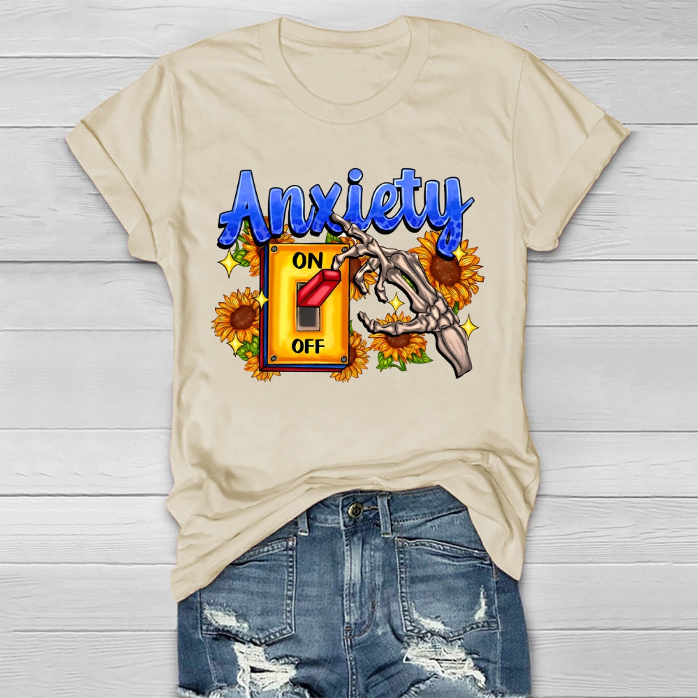 Anxiety On Off Healthwear T-shirt