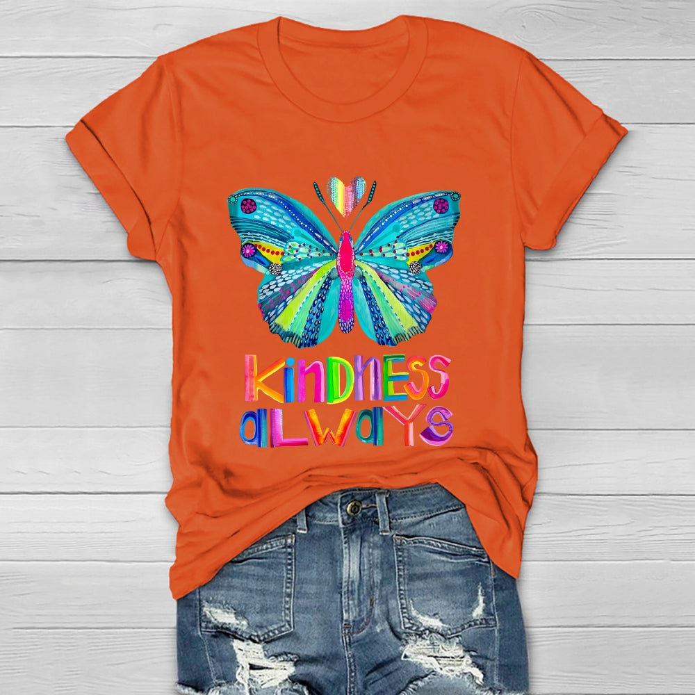 Kindness Always Butterfly Healthwear T-shirt