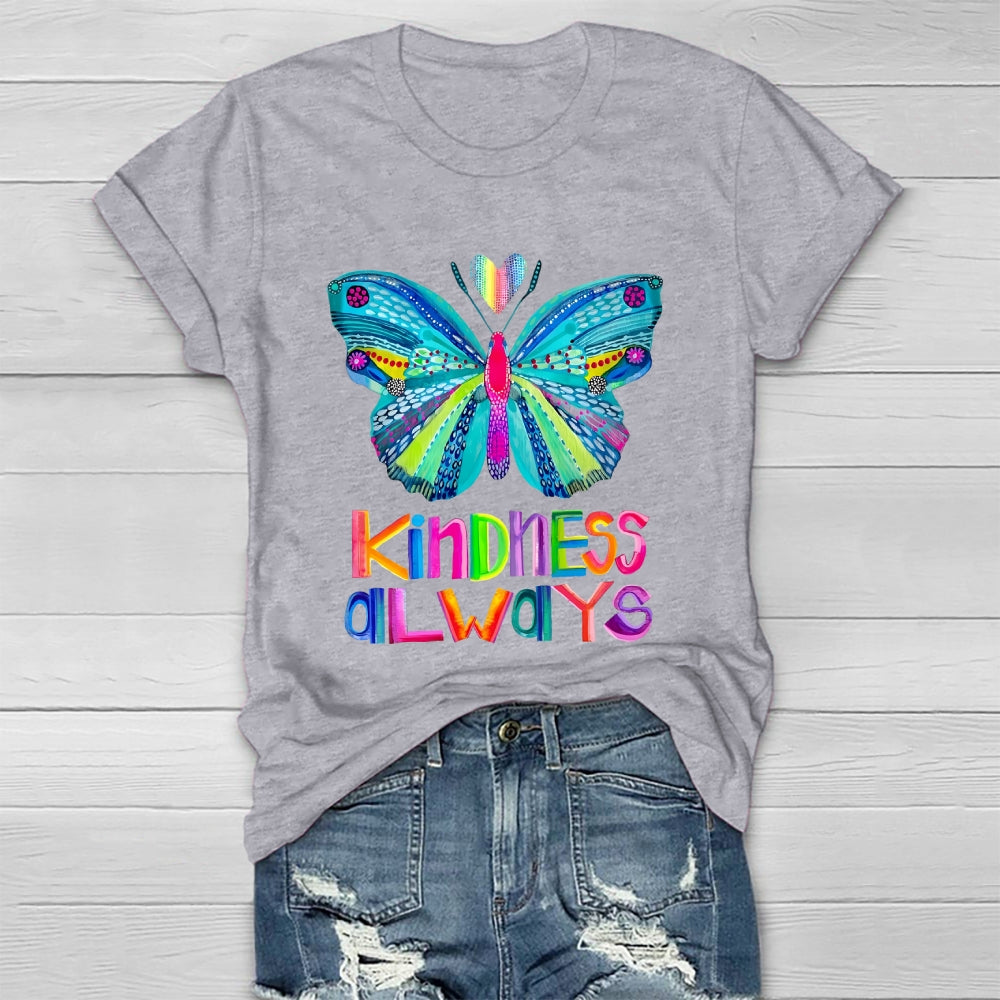 Kindness Always Butterfly Healthwear T-shirt