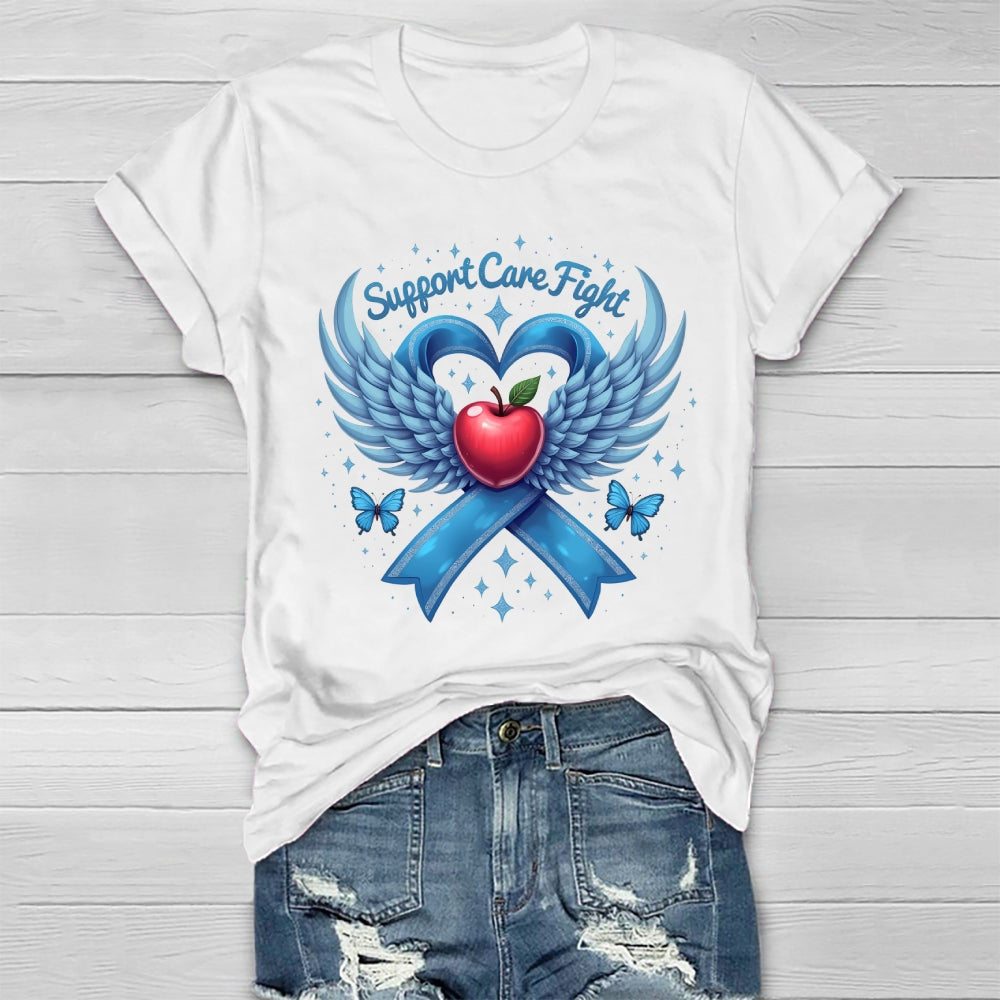 Support Care Fight Healthwear T-shirt