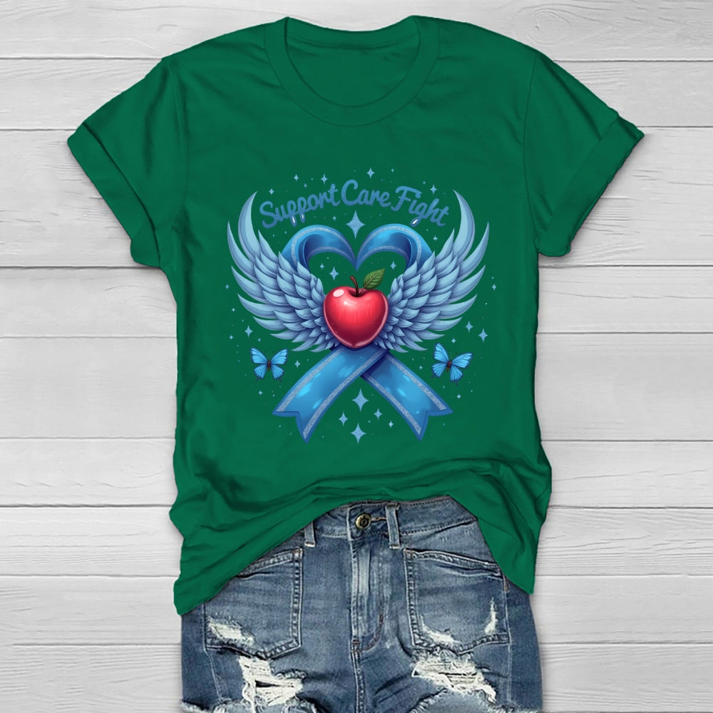 Support Care Fight Healthwear T-shirt