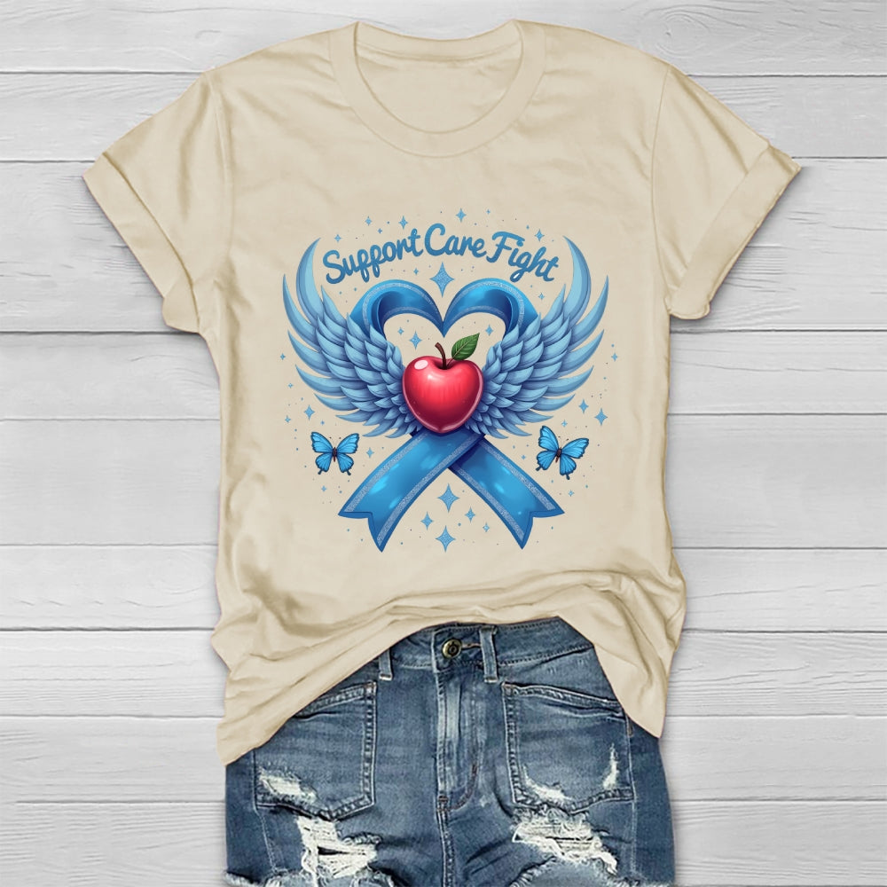 Support Care Fight Healthwear T-shirt