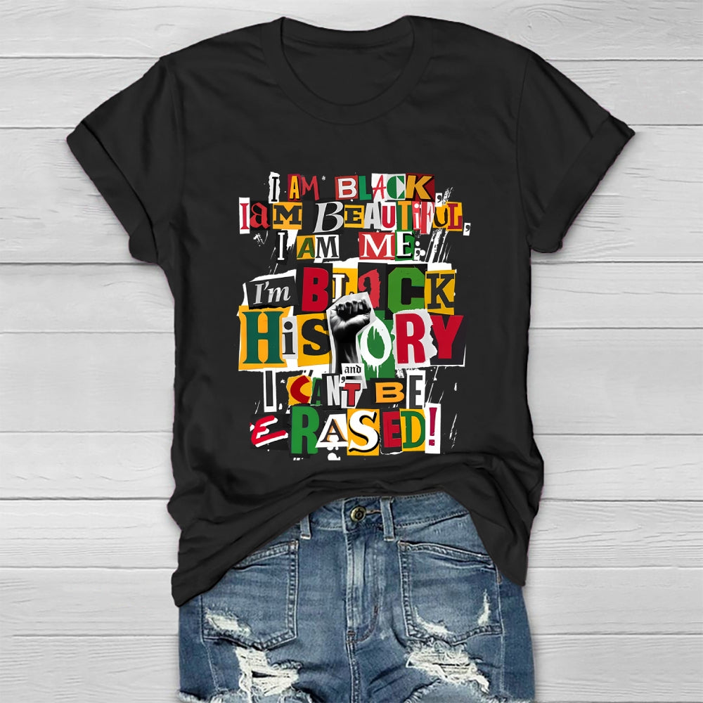 I Am Back I Am Beautiful I Am Me Healthwear T-shirt