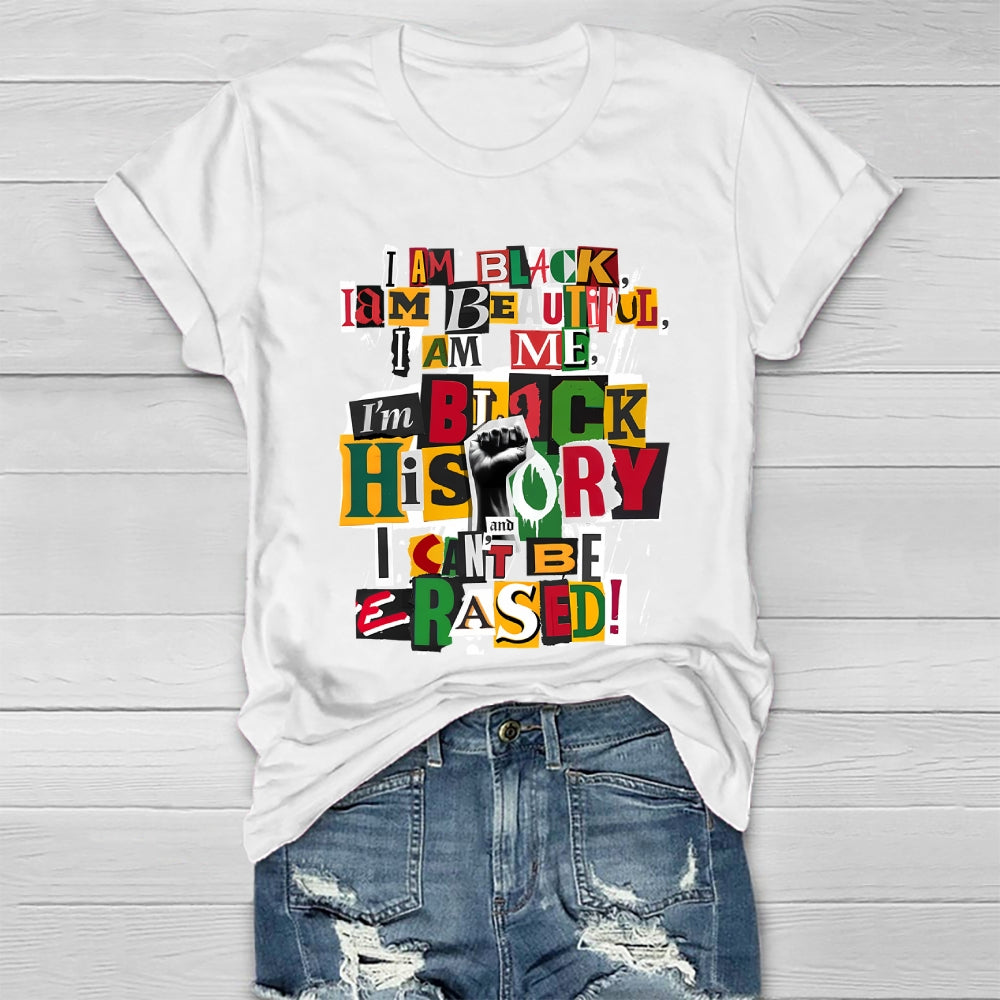 I Am Back I Am Beautiful I Am Me Healthwear T-shirt