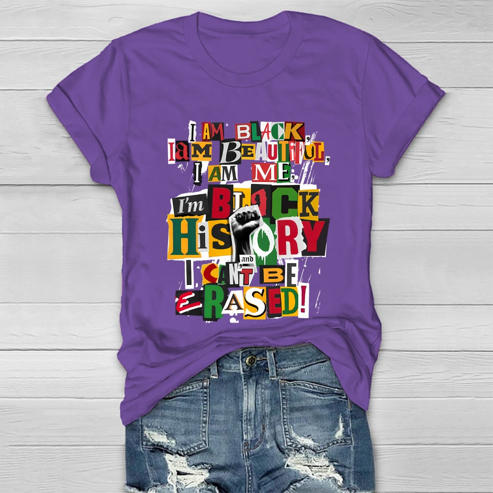 I Am Back I Am Beautiful I Am Me Healthwear T-shirt