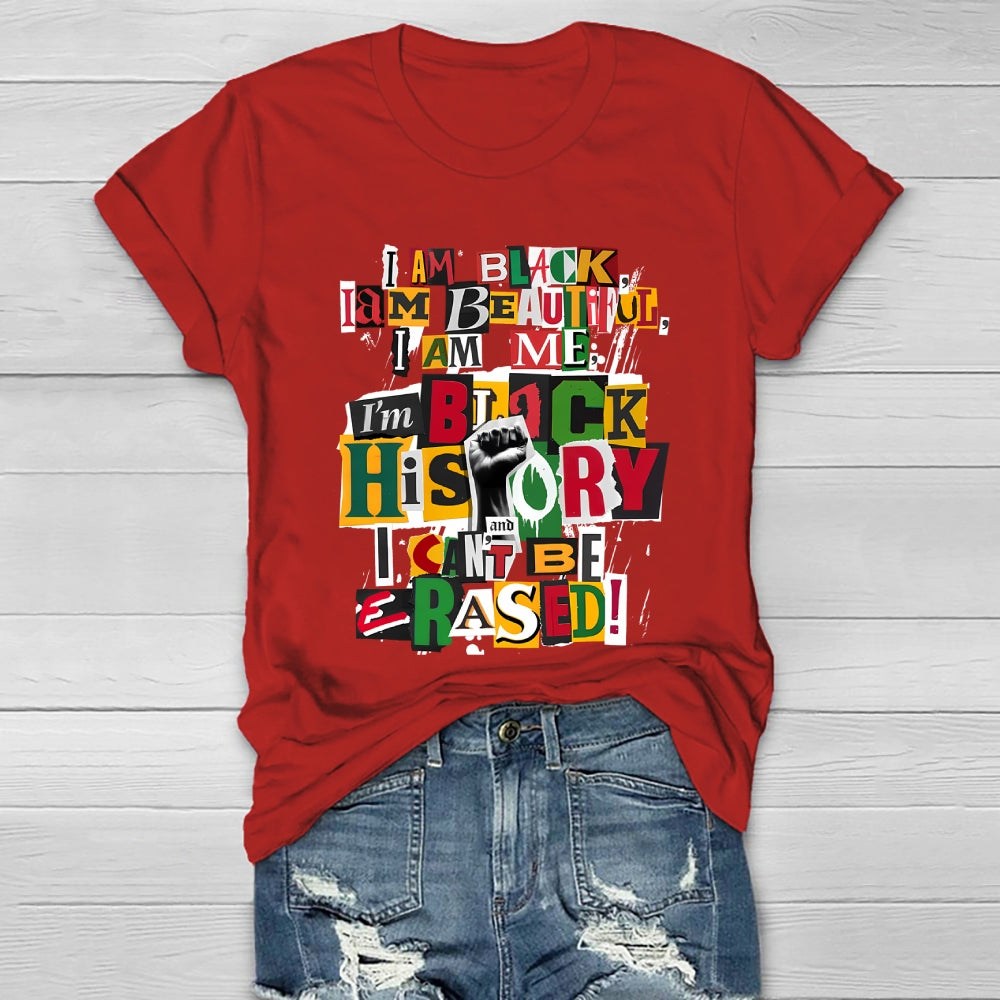 I Am Back I Am Beautiful I Am Me Healthwear T-shirt