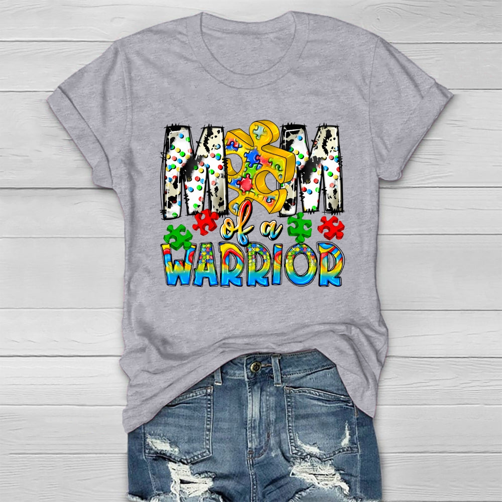 Mom Of A Warrior Healthwear T-shirt