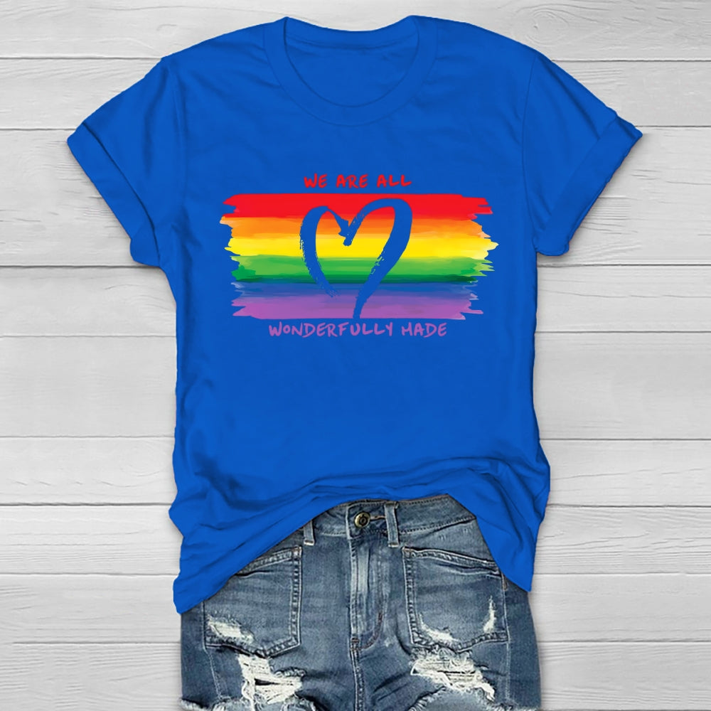 We Are All Wonderfully Made Healthwear T-shirt