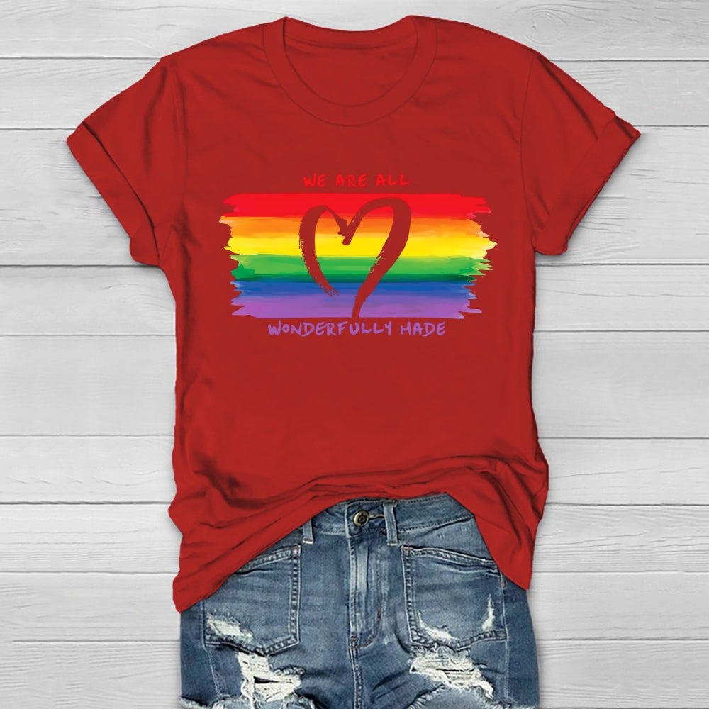 We Are All Wonderfully Made Healthwear T-shirt