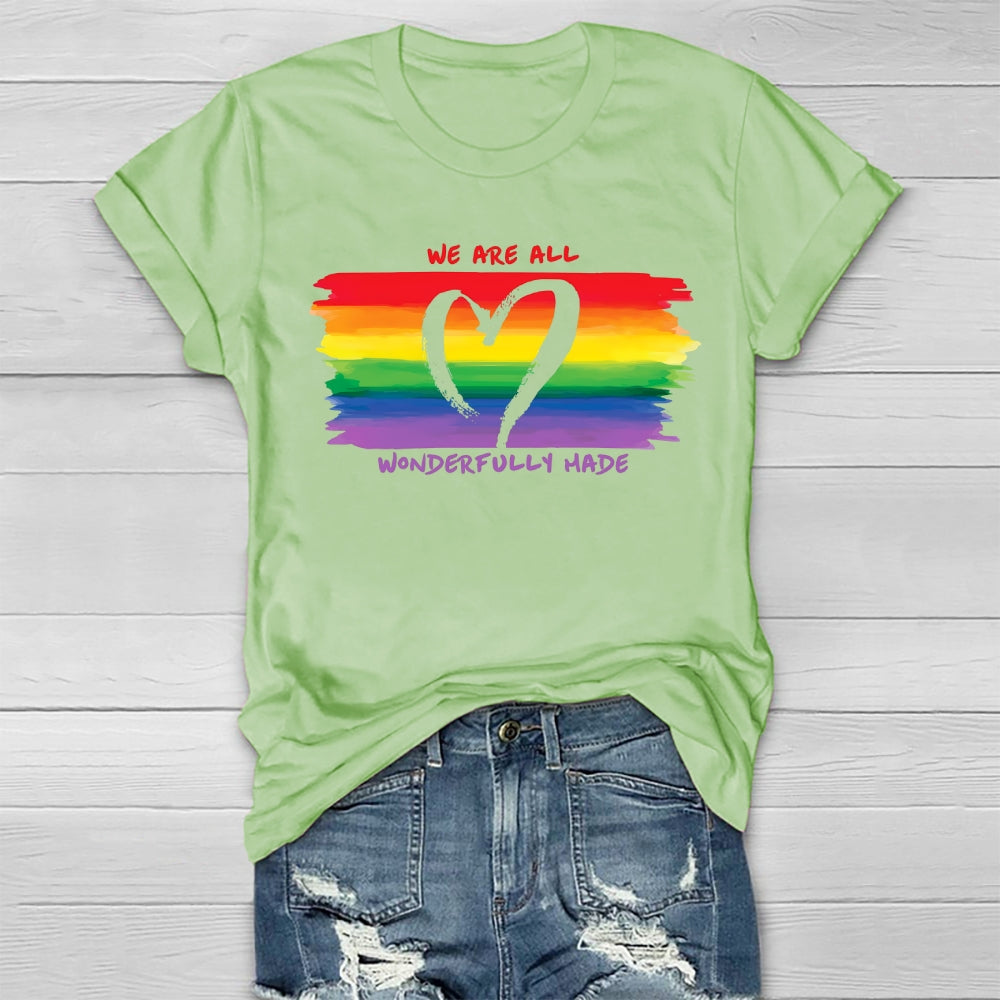We Are All Wonderfully Made Healthwear T-shirt