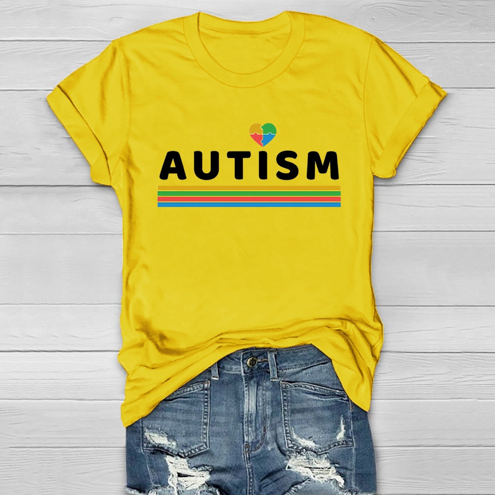 Autism Awareness love Healthwear T-shirt