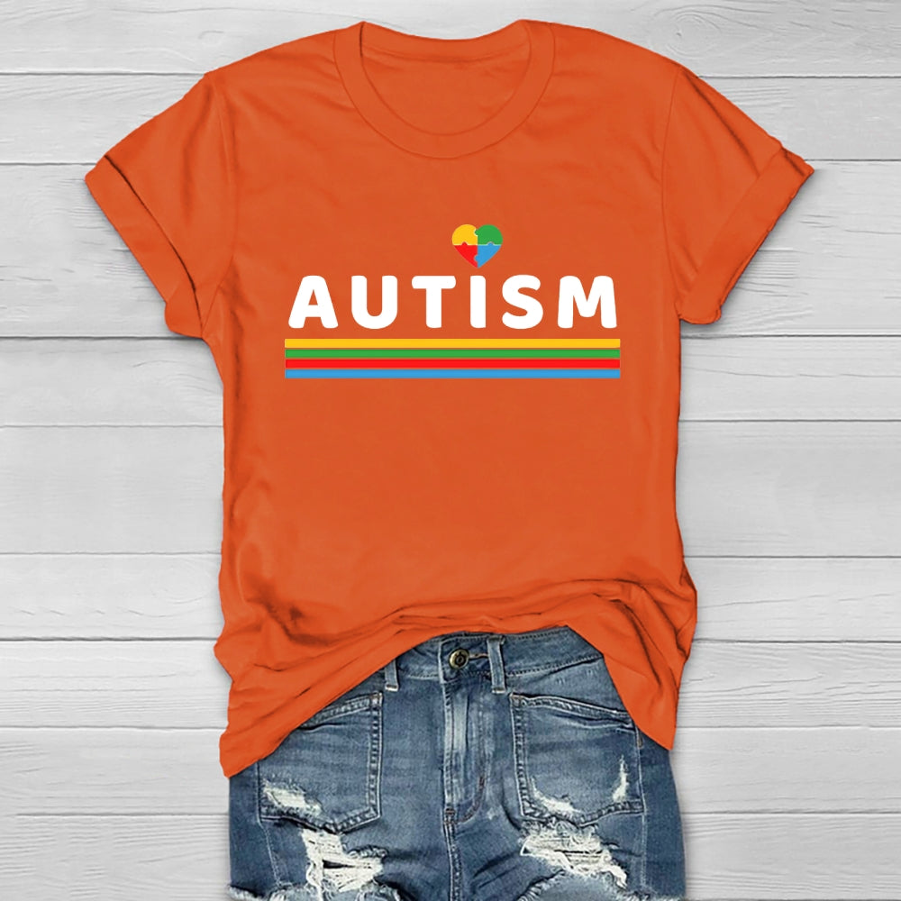 Autism Awareness love Healthwear T-shirt