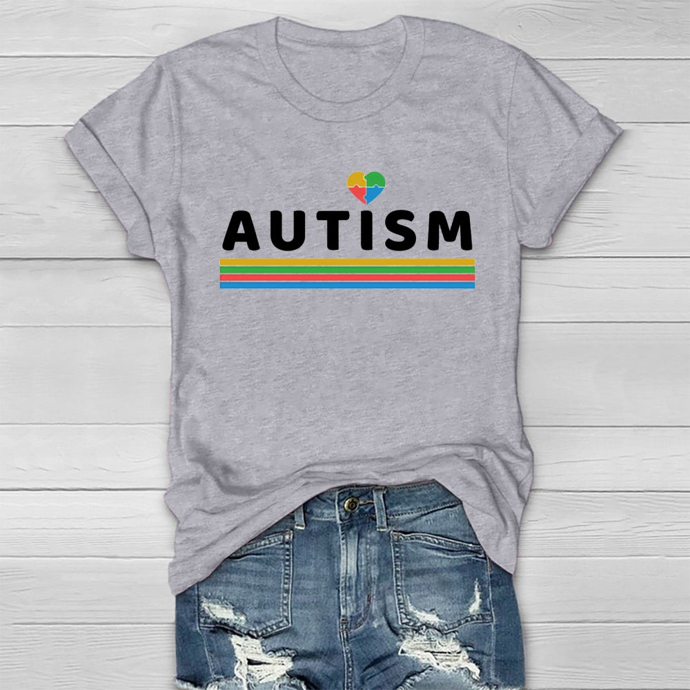Autism Awareness love Healthwear T-shirt