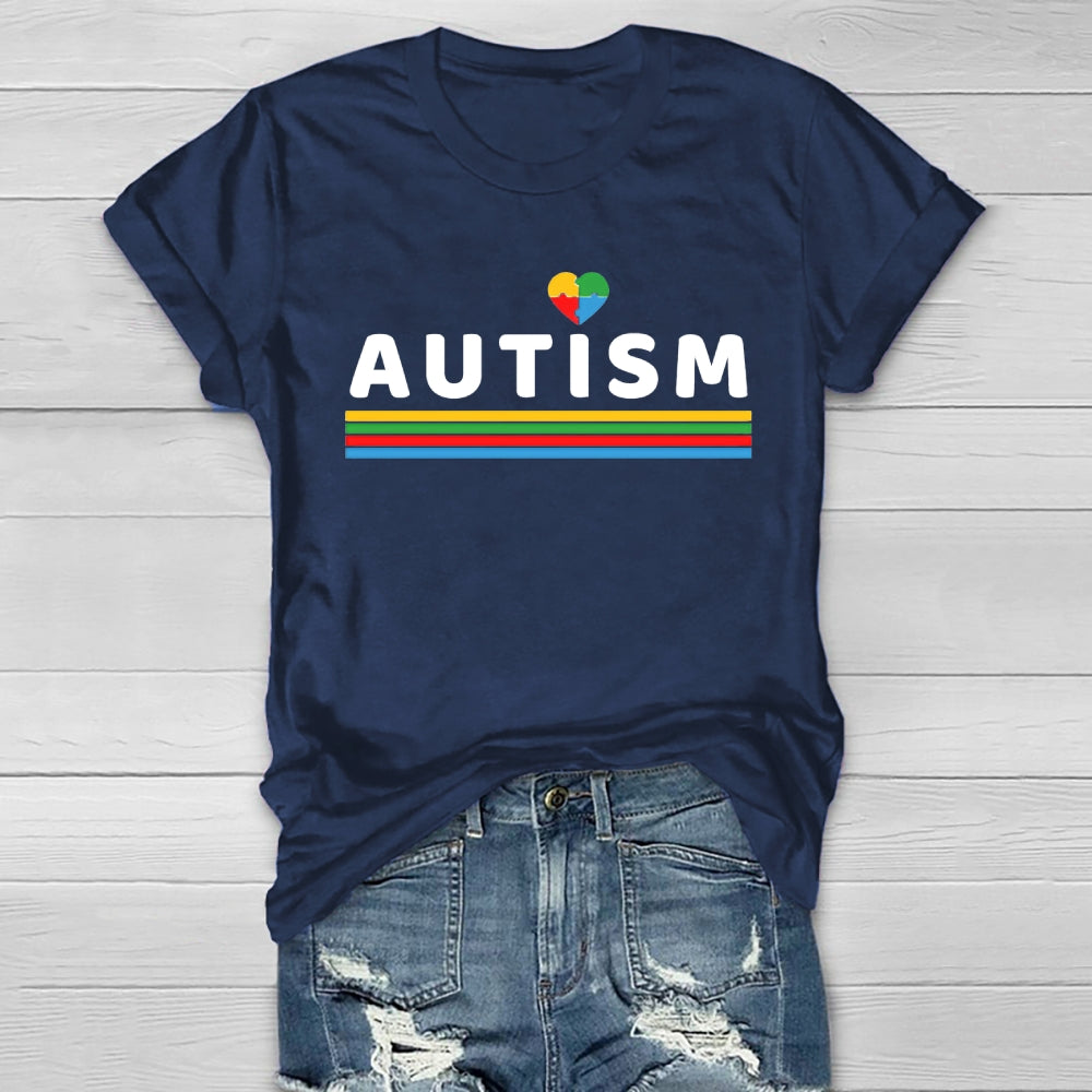 Autism Awareness love Healthwear T-shirt