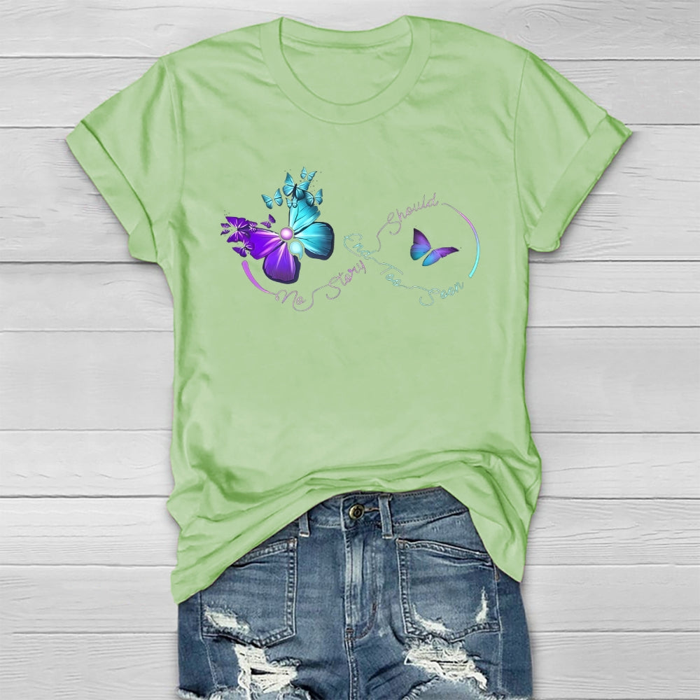 No Story Should End Too Soon Suicide Awareness Healthwear T-shirt