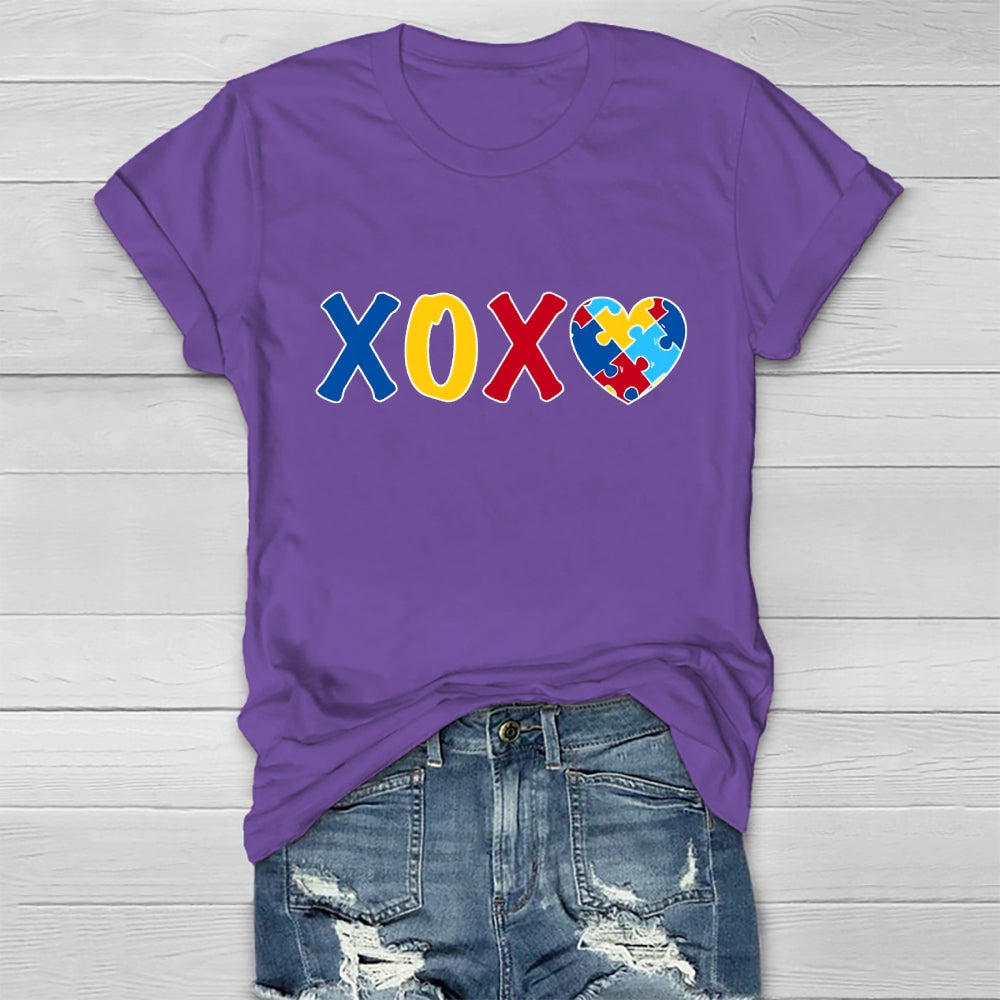 XOXO Autism Awareness Healthwear T-shirt