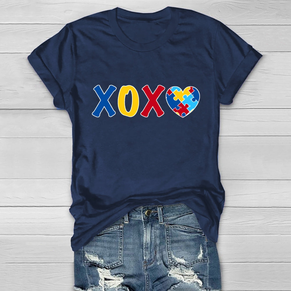 XOXO Autism Awareness Healthwear T-shirt