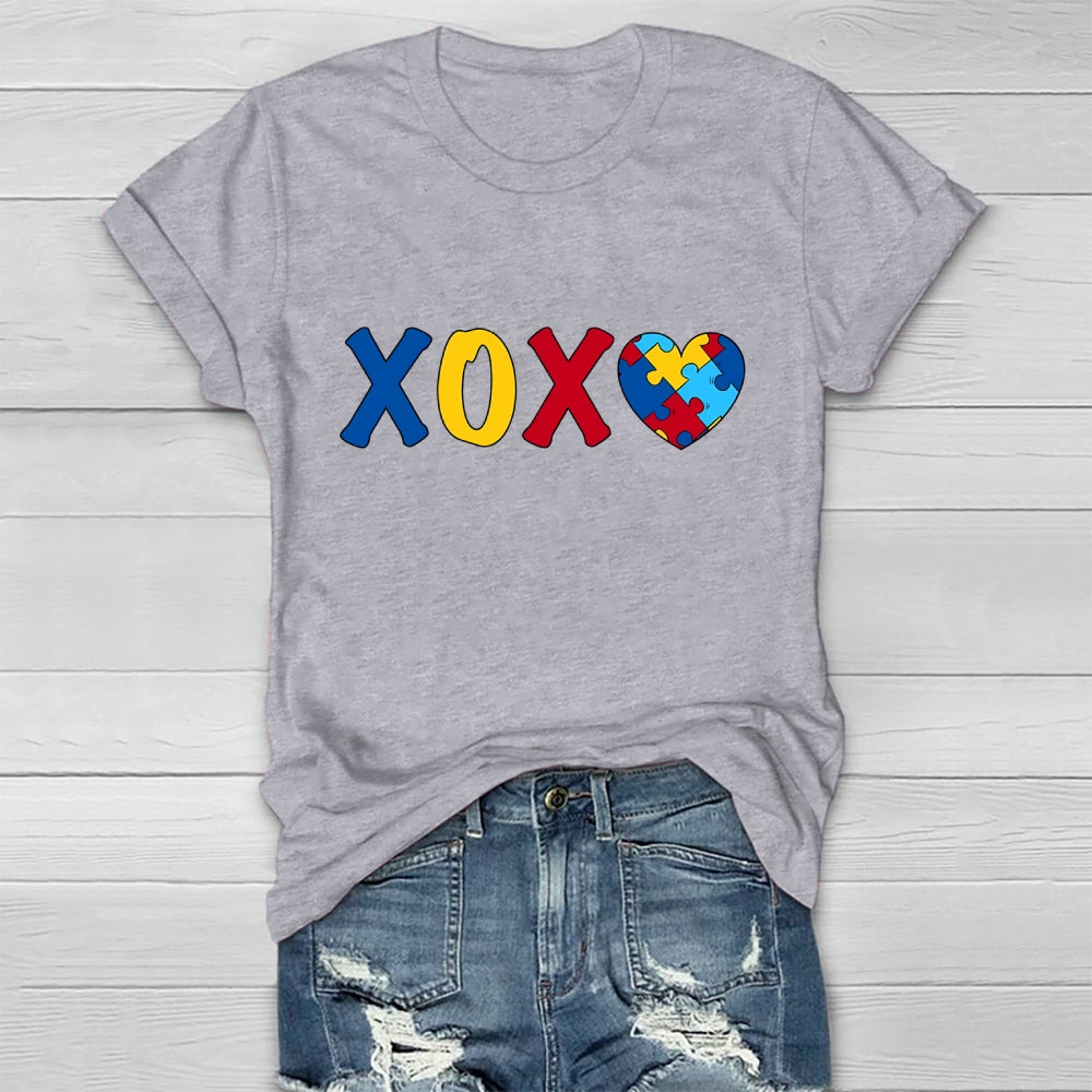 XOXO Autism Awareness Healthwear T-shirt