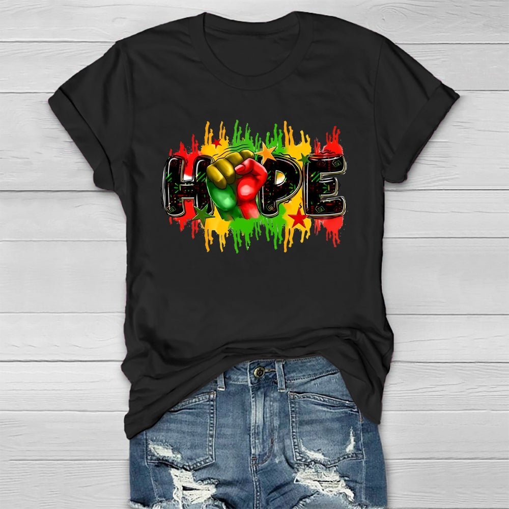 Hope Fist Healthwear T-shirt