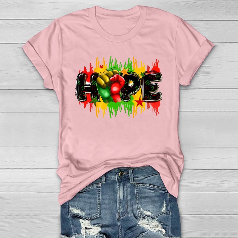 Hope Fist Healthwear T-shirt