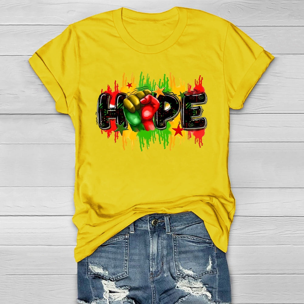 Hope Fist Healthwear T-shirt