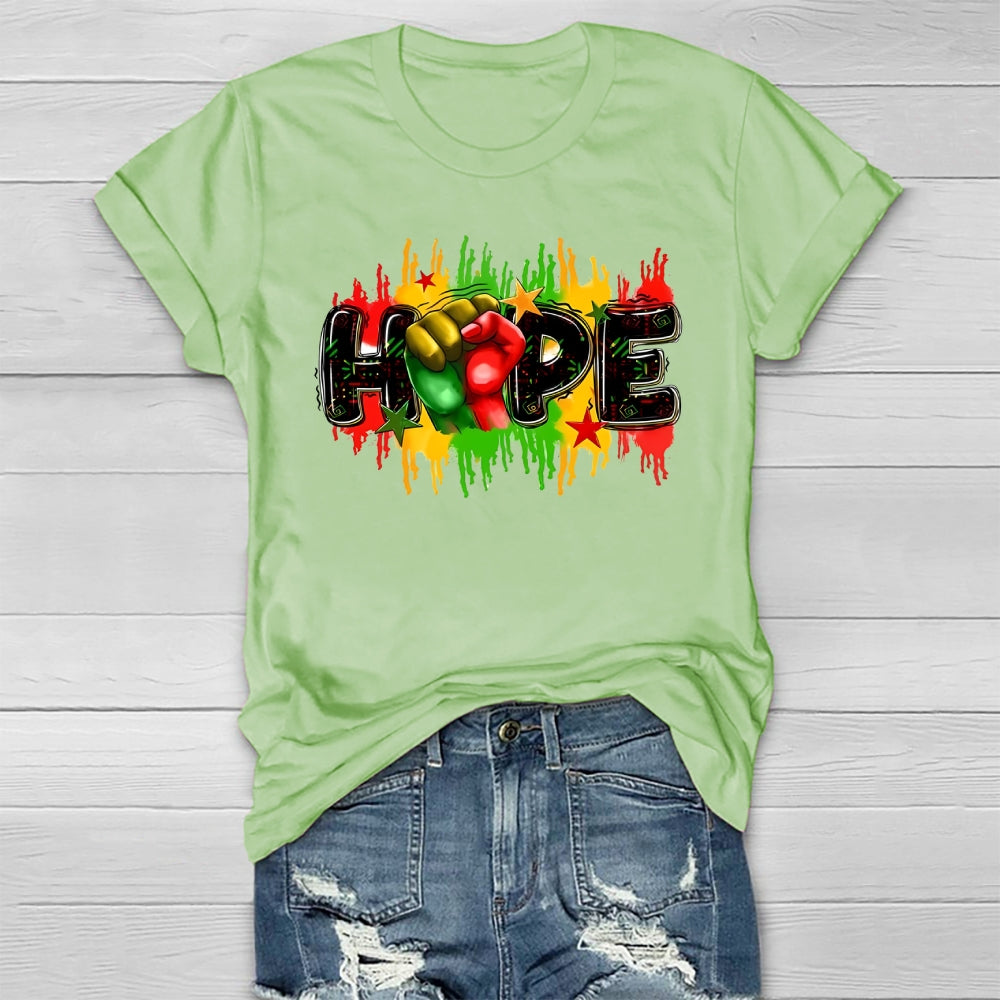 Hope Fist Healthwear T-shirt