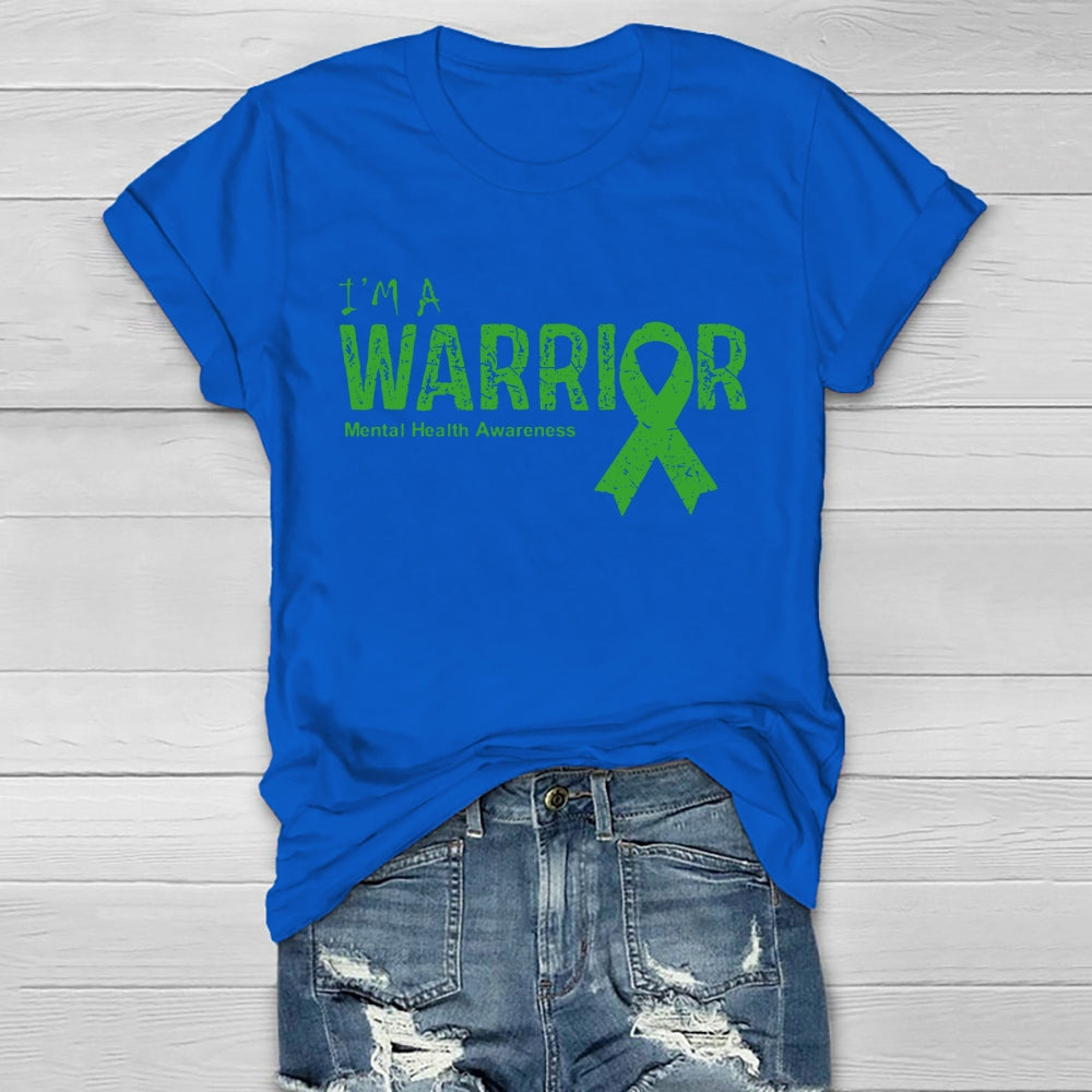 I’m A Warrior Mental Health Awareness Healthwear T-shirt