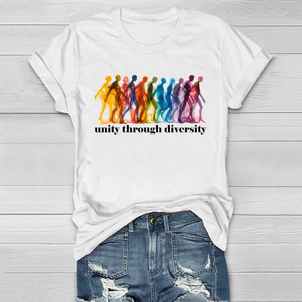 Unity Through Diversity Healthwear T-shirt