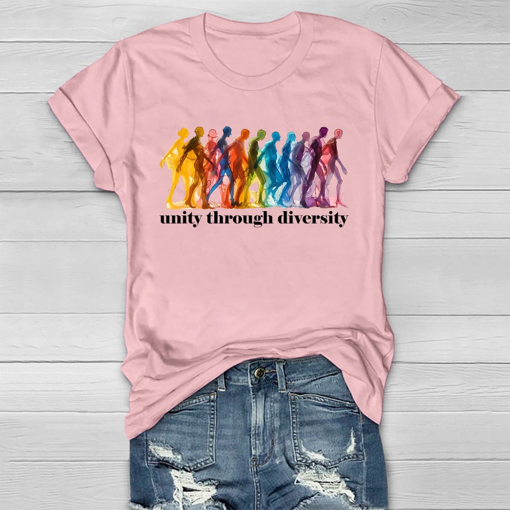 Unity Through Diversity Healthwear T-shirt
