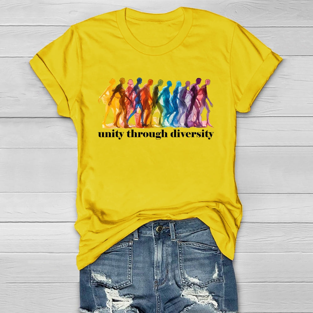 Unity Through Diversity Healthwear T-shirt