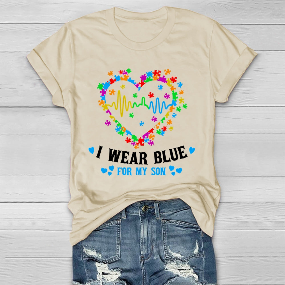 I Wear Blue For My Son Healthwear T-shirt