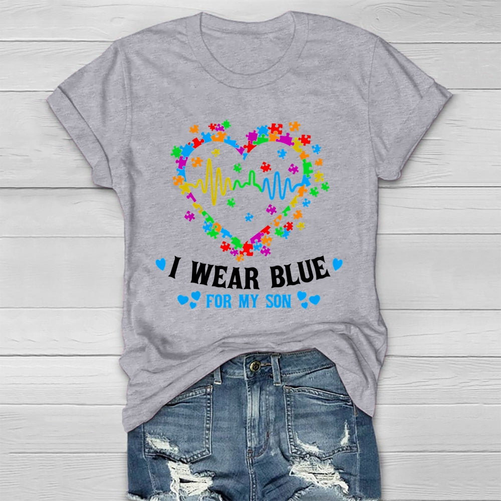 I Wear Blue For My Son Healthwear T-shirt