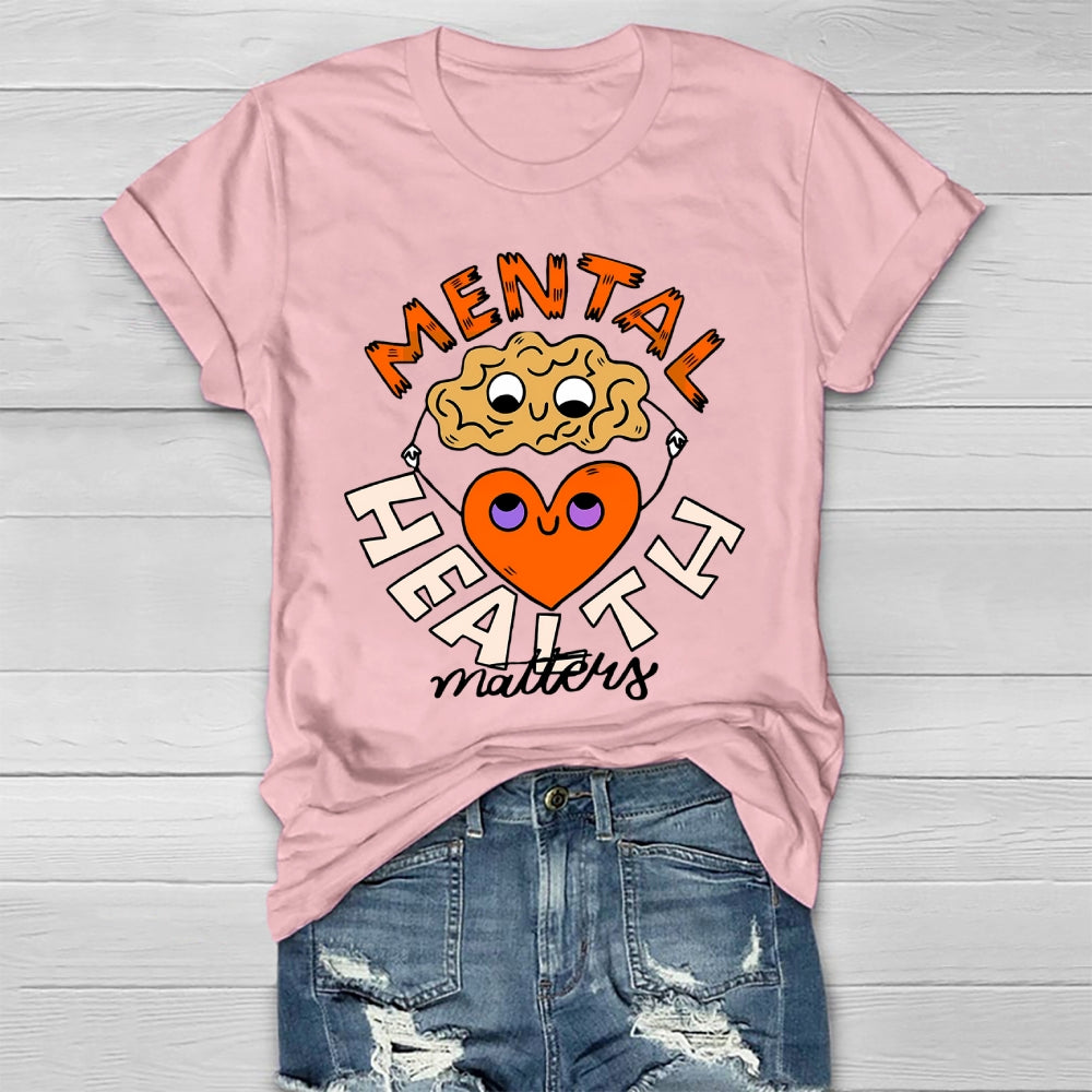 Mental Health Matters Graphic Healthwear T-shirt