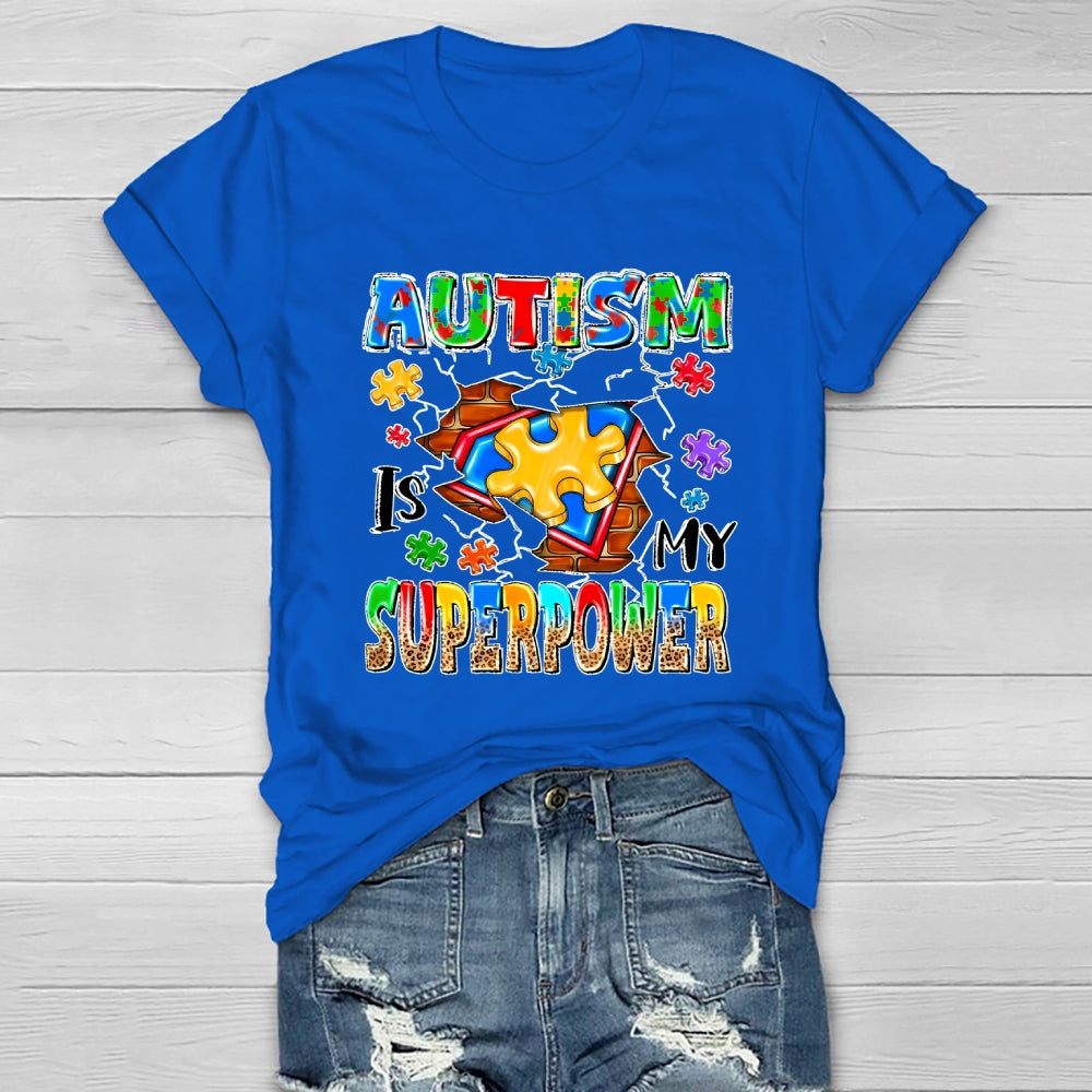 Autism Is My Superpower Healthwear T-shirt