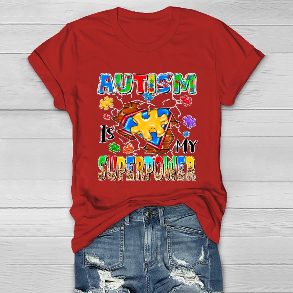 Autism Is My Superpower Healthwear T-shirt