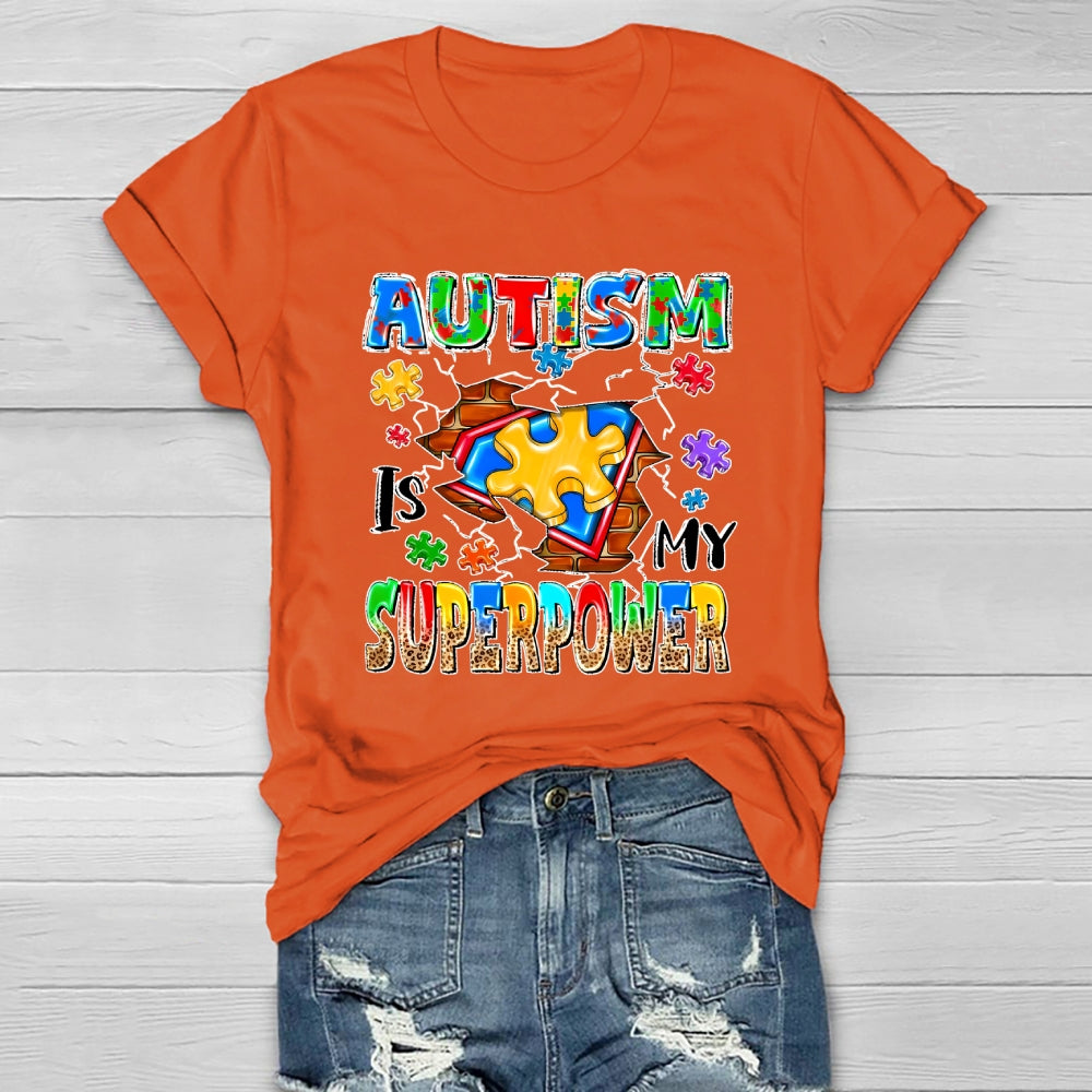 Autism Is My Superpower Healthwear T-shirt