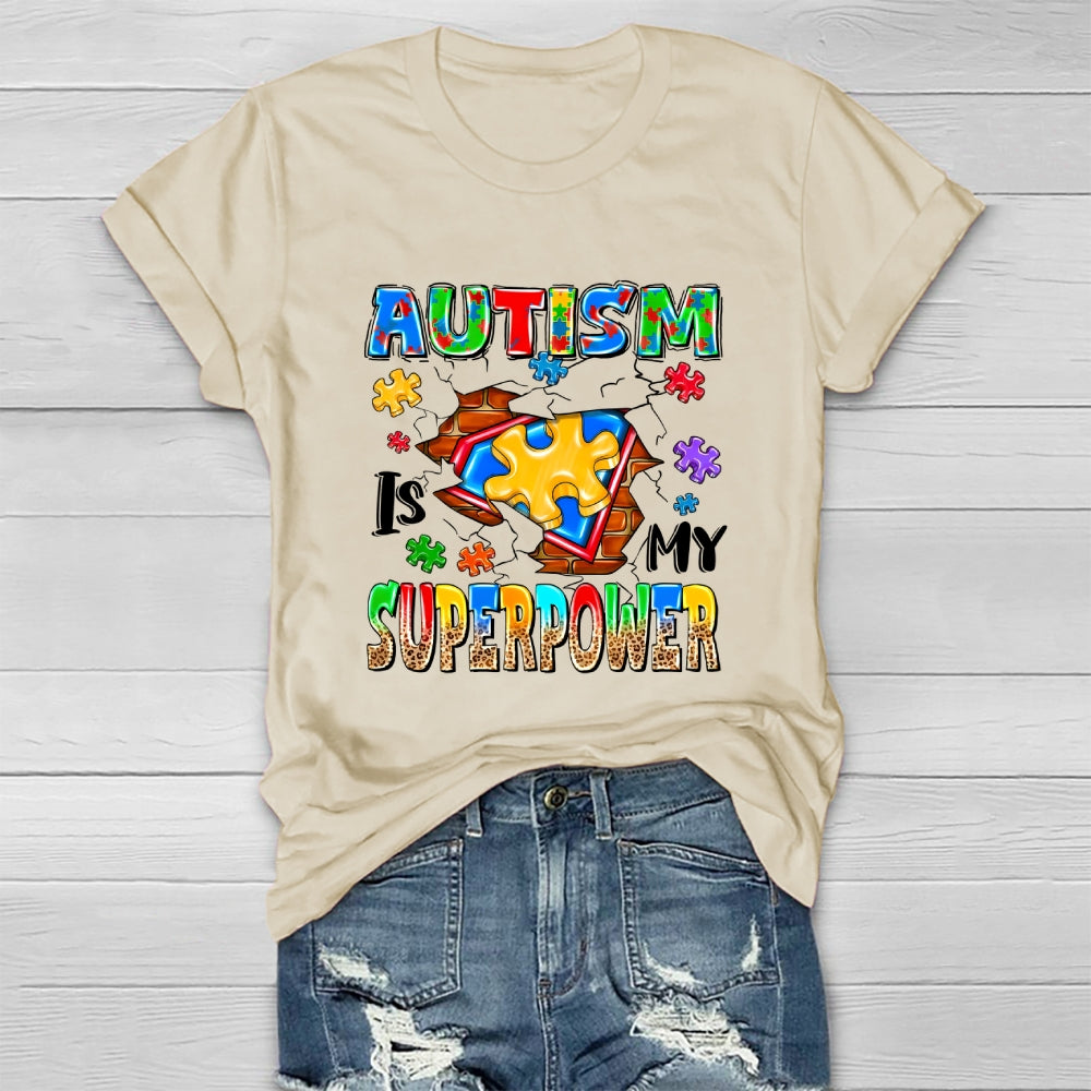 Autism Is My Superpower Healthwear T-shirt