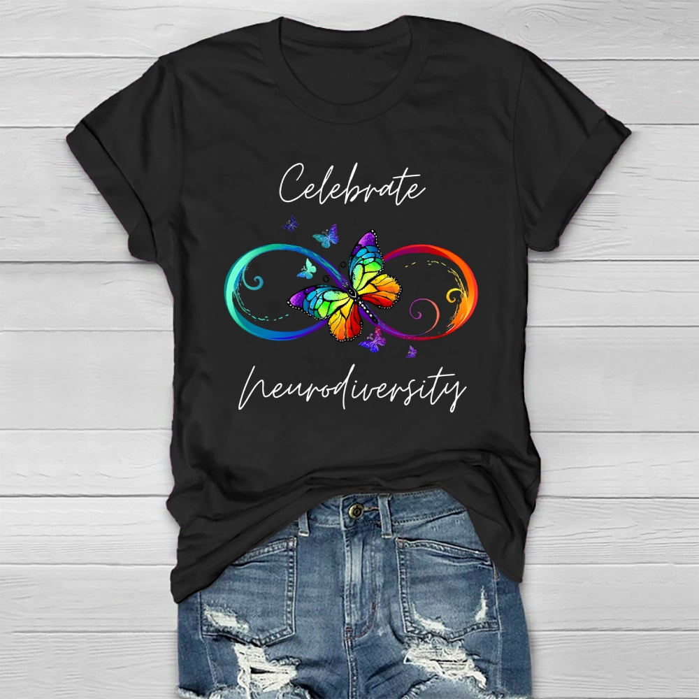 Celebrate Neurodiversity Healthwear T-shirt