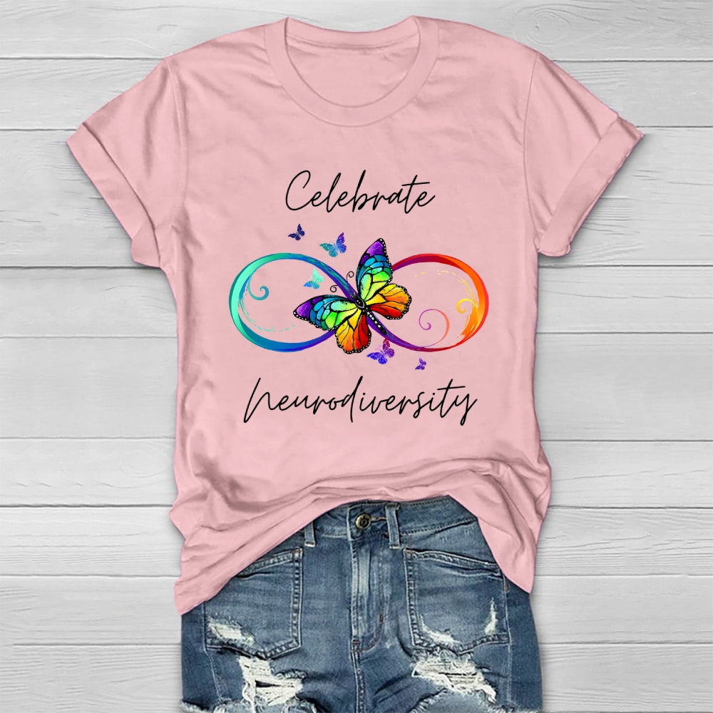 Celebrate Neurodiversity Healthwear T-shirt