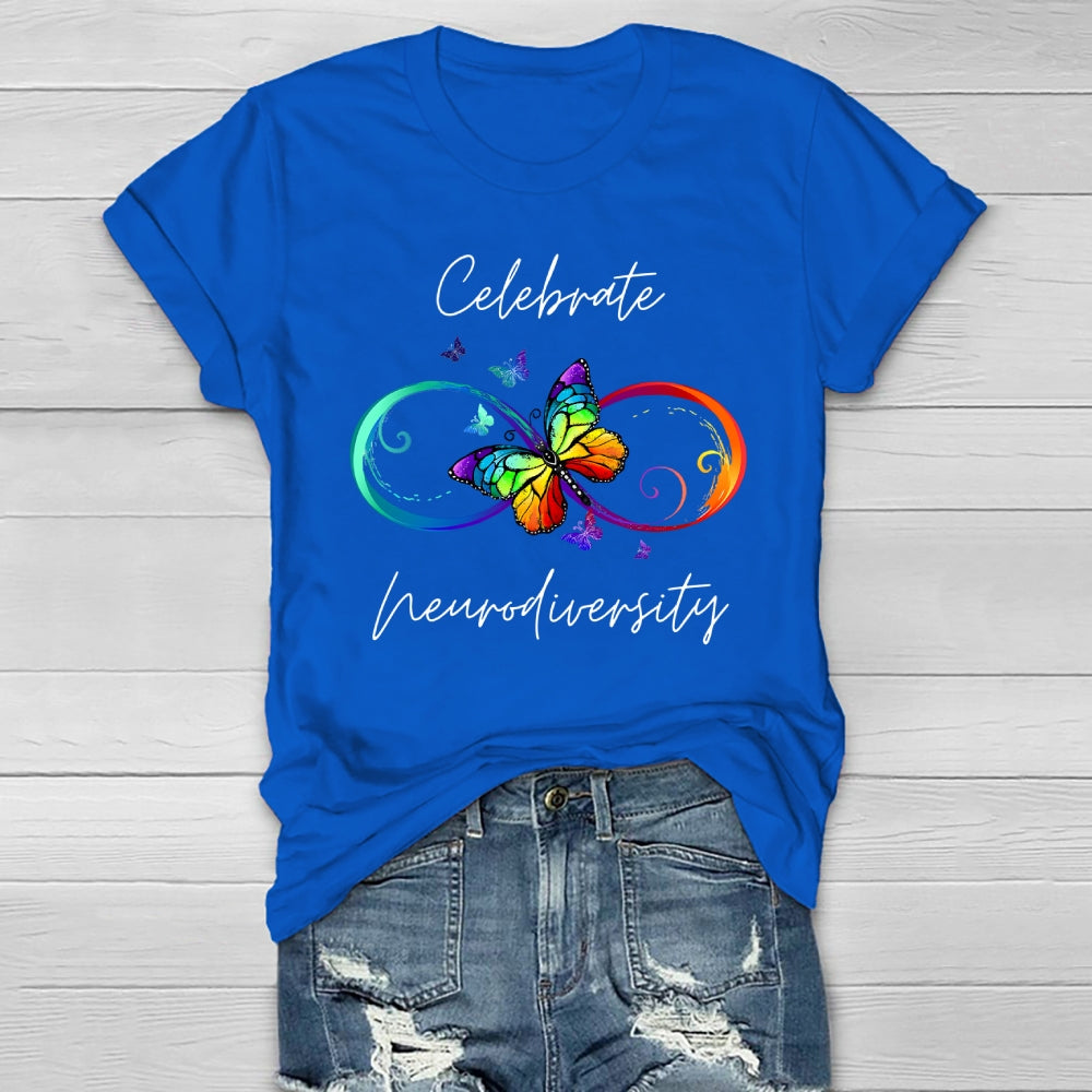 Celebrate Neurodiversity Healthwear T-shirt