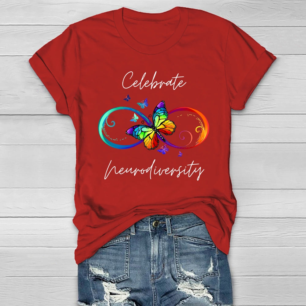 Celebrate Neurodiversity Healthwear T-shirt
