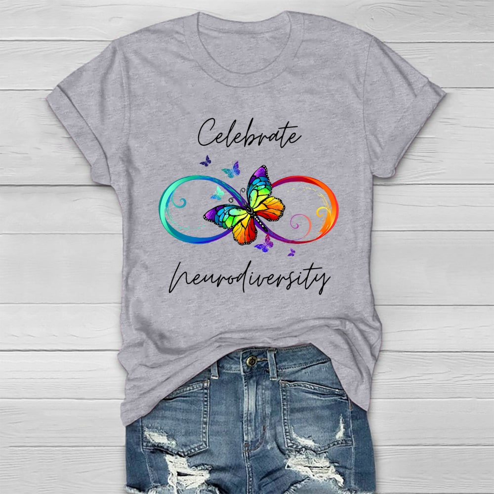 Celebrate Neurodiversity Healthwear T-shirt