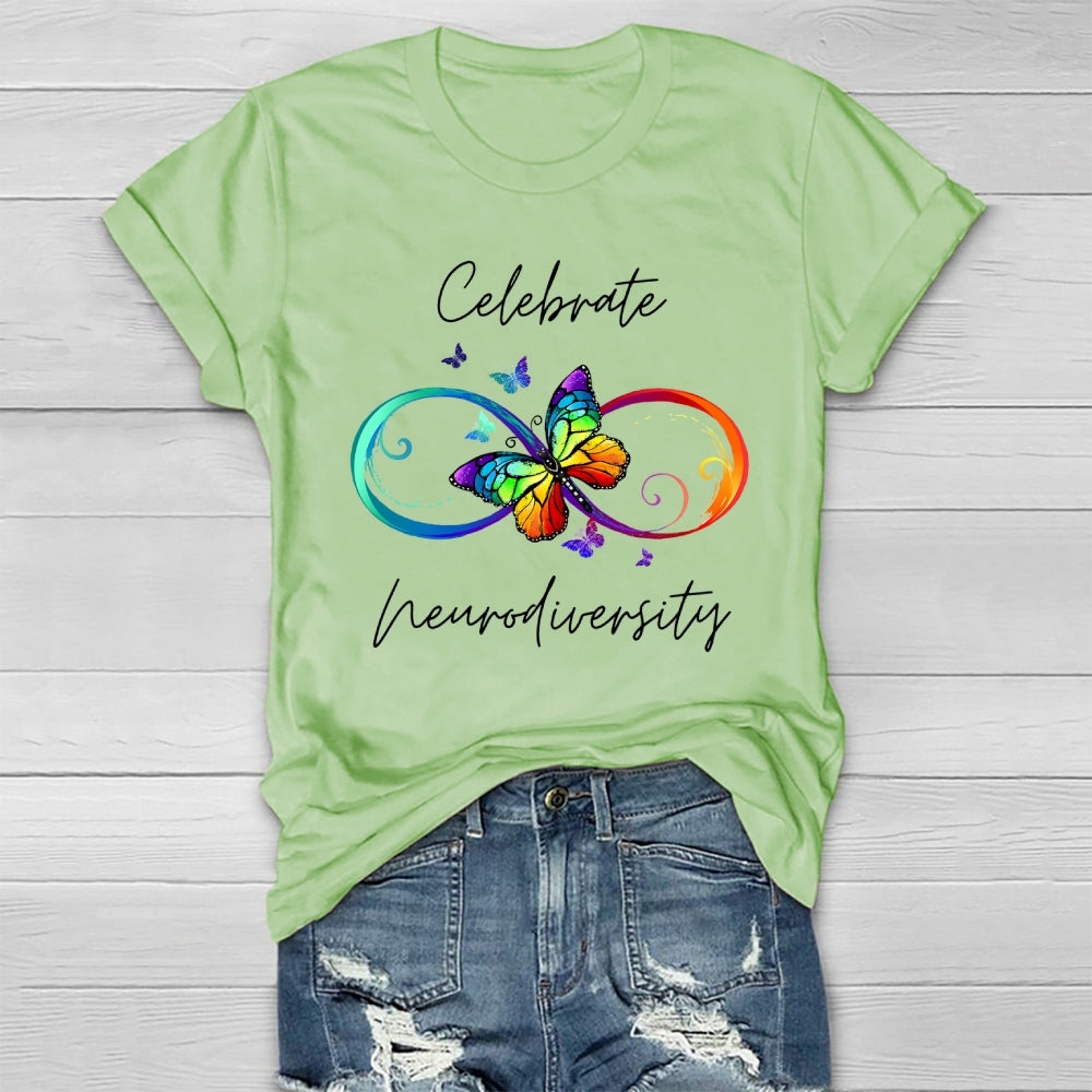 Celebrate Neurodiversity Healthwear T-shirt